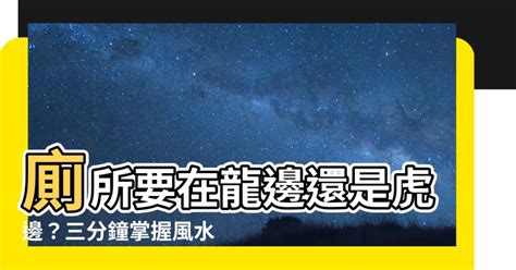 廁所在虎邊|【廁所要在龍邊還是虎邊】廁所要在龍邊還是虎邊？三。